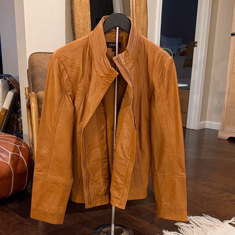 Tan Leather Jacket